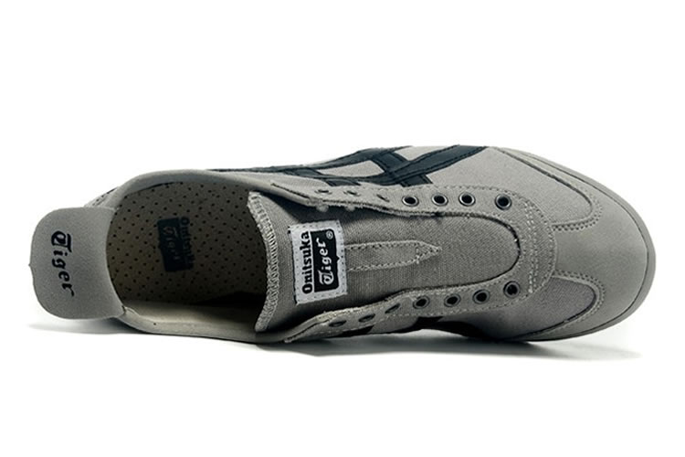 (Grey/ Black) Mexico 66 Slip On Shoes - Click Image to Close