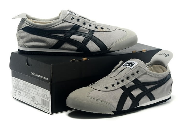 (Grey/ Black) Onitsuka Tiger Mexico 66 Paraty Shoes