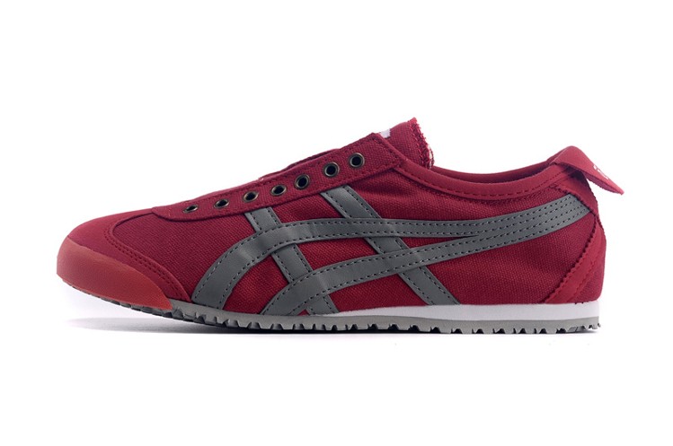(Red/ Grey) Onitsuka Tiger Mexico 66 Paraty Shoes