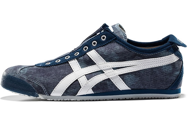 (Army Blue/ White) Onitsuka Tiger Paraty New Shoes - Click Image to Close