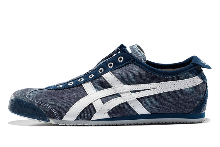 (Army Blue/ White) Onitsuka Tiger Paraty New Shoes - Click Image to Close