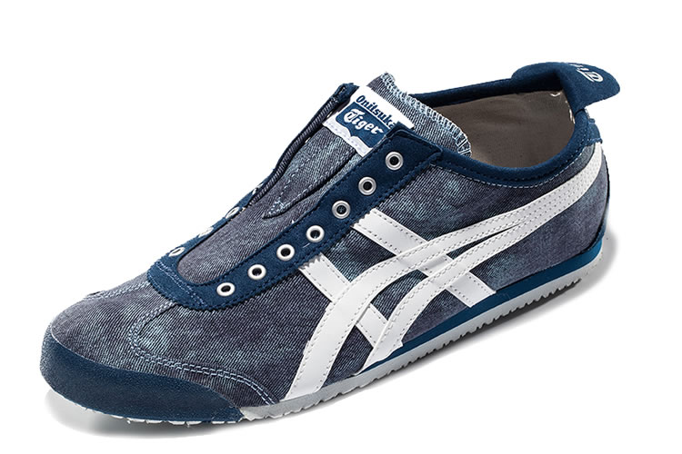 (Army Blue/ White) Onitsuka Tiger Paraty New Shoes - Click Image to Close