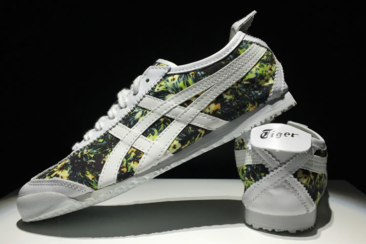 (White/ Camouflage) Mexico 66 Canvas Shoes - Click Image to Close