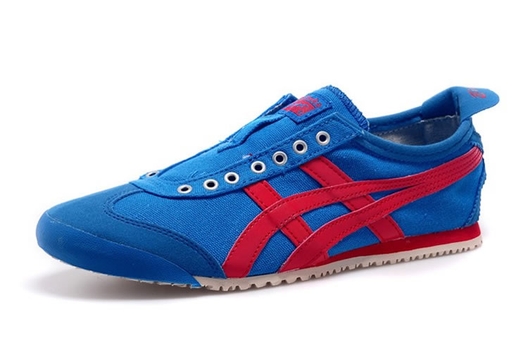 (Blue/ Red) Onitsuka Tiger Mexico 66 Slip On Shoes [TH331L-2711 ...