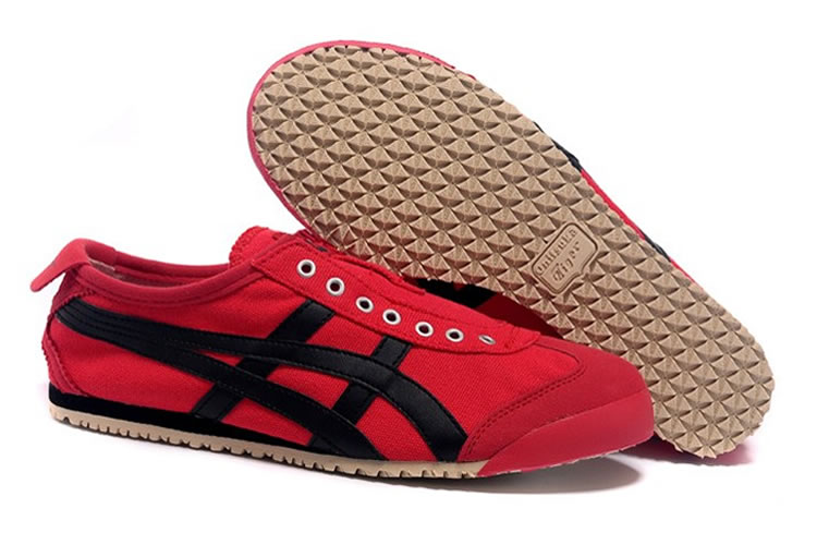(Red/ Black) Onitsuka Tiger Mexico 66 Slip On Shoes [TH331L-2714 ...