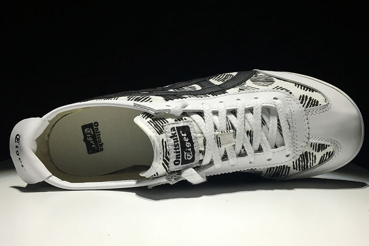 (White/ Black) Mexico 66 Canvas Shoes