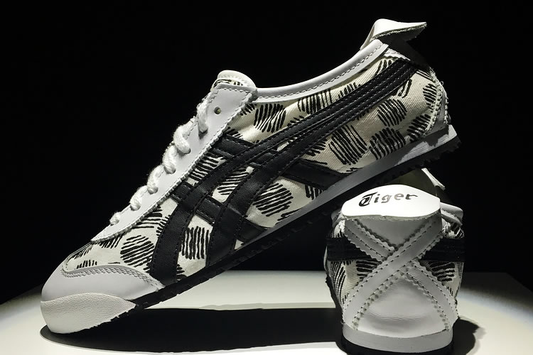 (White/ Black) Mexico 66 Canvas Shoes - Click Image to Close