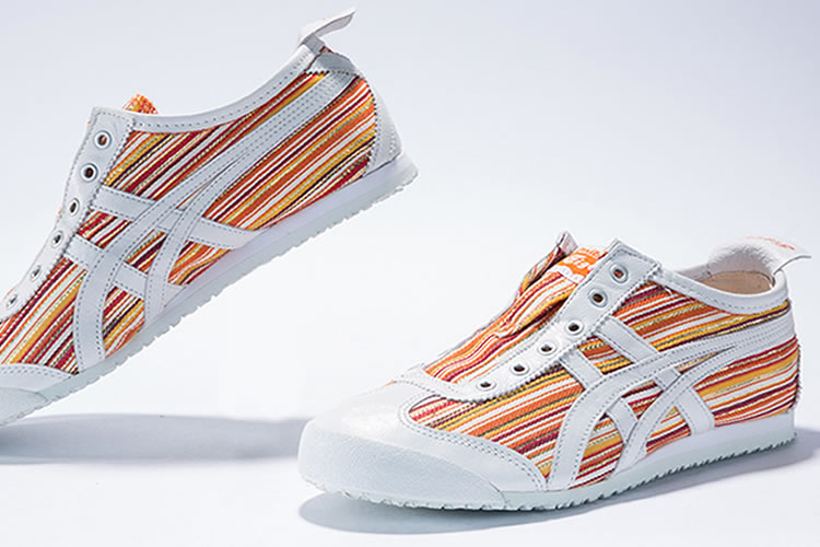 (Orange/ White) Onitsuka Tiger Mexico 66 Paraty Shoes