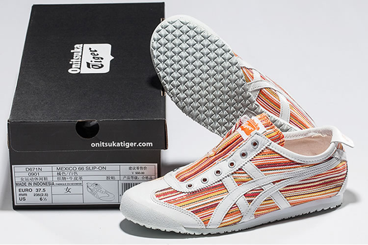 (Orange/ White) Onitsuka Tiger Mexico 66 Paraty Shoes