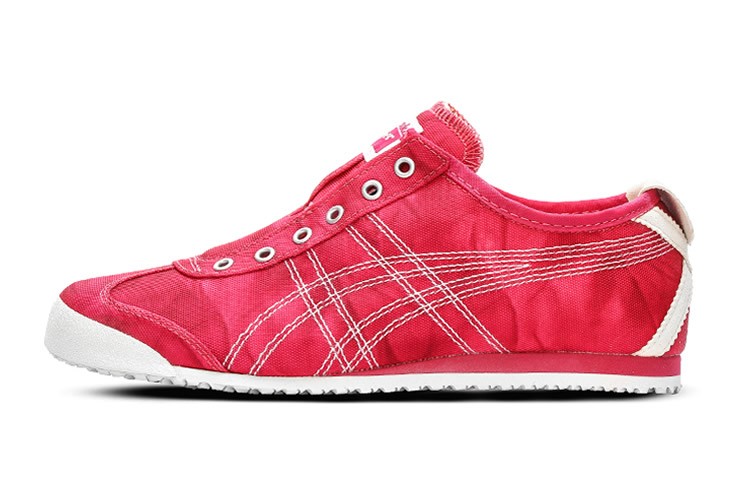 Onitsuka Tiger Mexico 66 Slip On Red Shoes
