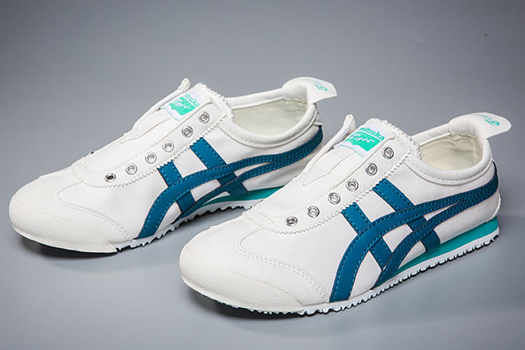 onitsuka tiger white slip on