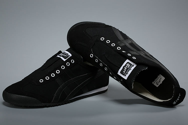 (Black/ Black) Mexico 66 Slip On Shoes - Click Image to Close