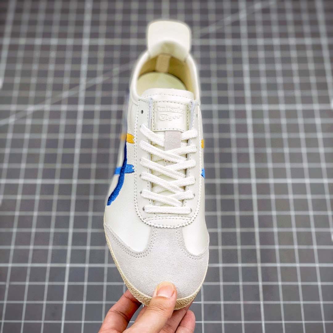 (White/ Directoire Blue) Mexico 66 Deluxe "Kabuki Villain" Shoes