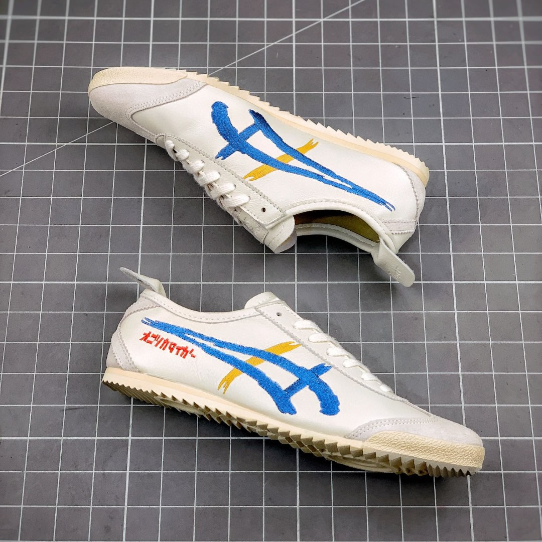 (White/ Directoire Blue) Mexico 66 Deluxe "Kabuki Villain" Shoes