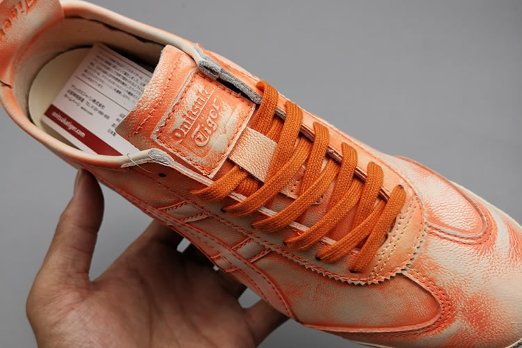 Onitsuka Tiger Mexico 66 DELUXE 1181A066 Orange Shoes