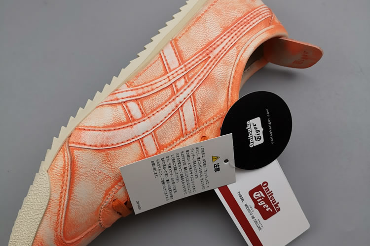 Onitsuka Tiger Mexico 66 DELUXE 1181A066 Orange Shoes - Click Image to Close