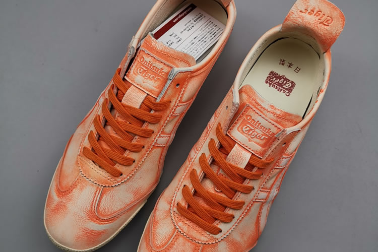 Onitsuka Tiger Mexico 66 DELUXE 1181A066 Orange Shoes