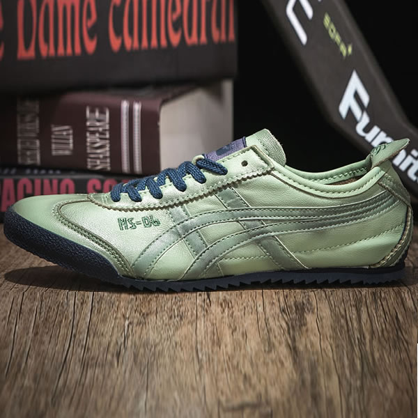 Onitsuka Tiger MS-D6 Deluxe Green Shoes - Click Image to Close