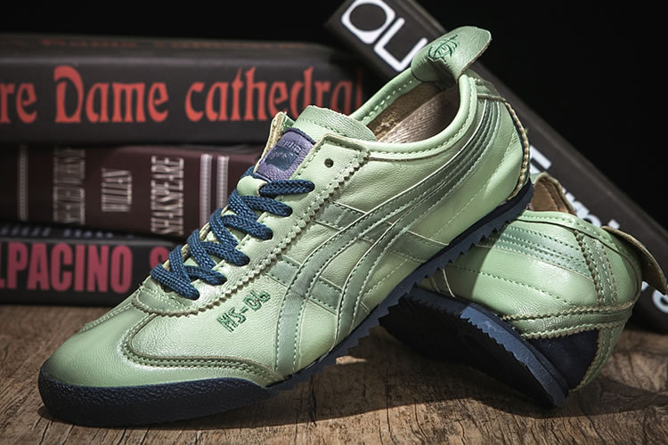 Onitsuka Tiger MS-D6 Deluxe Green Shoes - Click Image to Close