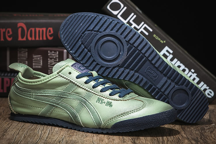 Onitsuka Tiger MS-D6 Deluxe Green Shoes - Click Image to Close