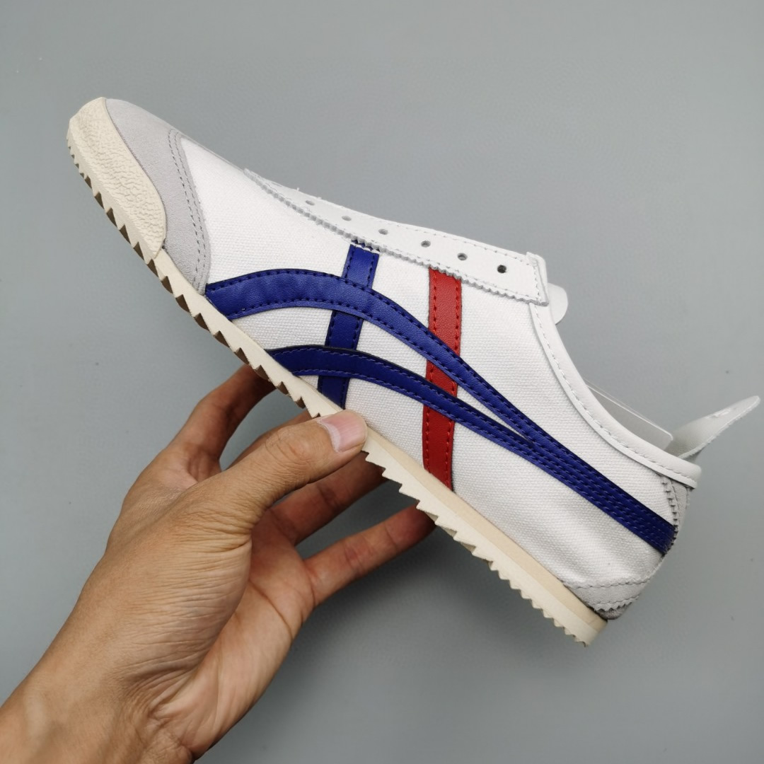 (White/ Blue/ Red) Mexico 66 Deluxe Shoes - Click Image to Close