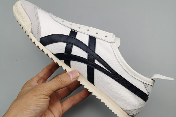 (White/ Black) Onitsuka Tiger Mexico 66 Deluxe Shoes