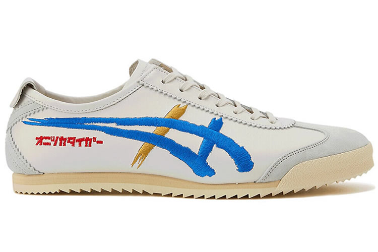 (White/ Directoire Blue) Mexico 66 Deluxe Nippon Made Sneakers