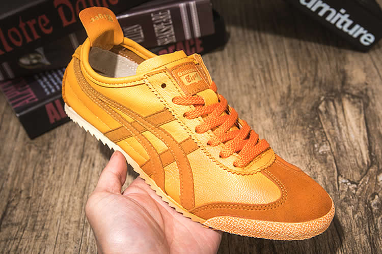 Orange Onitsuka Tiger Mexico 66 Deluxe Shoes