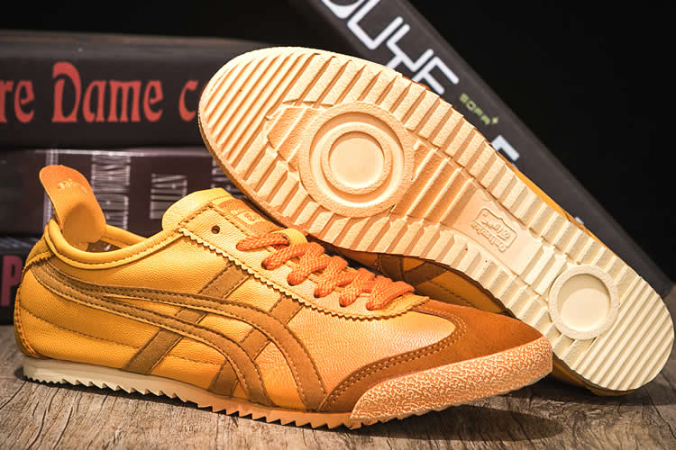 Orange Onitsuka Tiger Mexico 66 Deluxe Shoes Onitsuka Tiger Mexico 66 ...