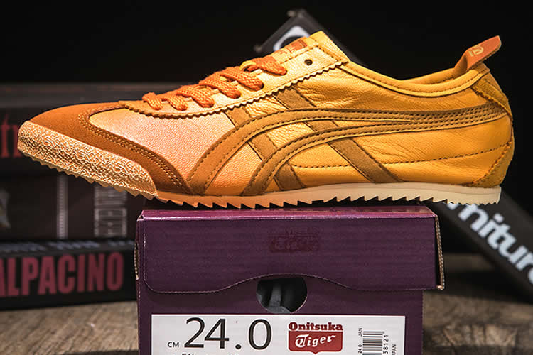 Orange Onitsuka Tiger Mexico 66 Deluxe Shoes