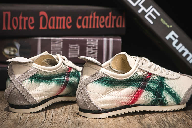 (Beige/ Green/ Red) Mexico 66 DELUXE Sneakers