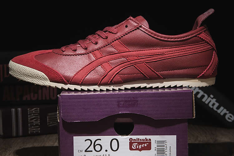 (Tomato Red) Onitsuka Tiger Mexico 66 DELUXE Shoes