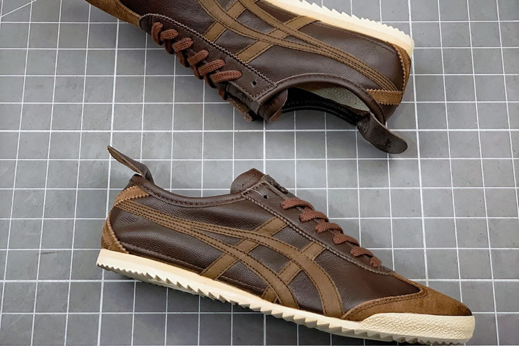 Chocolate Onitsuka Tiger Mexico 66 Deluxe Shoes