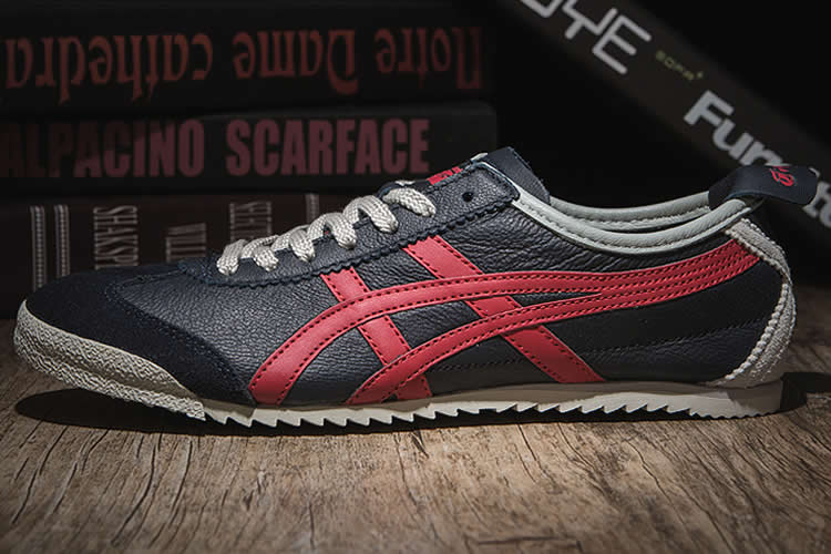 Onitsuka Tiger Mexico 66 DELUXE (Dark Blue/ Red) Shoes