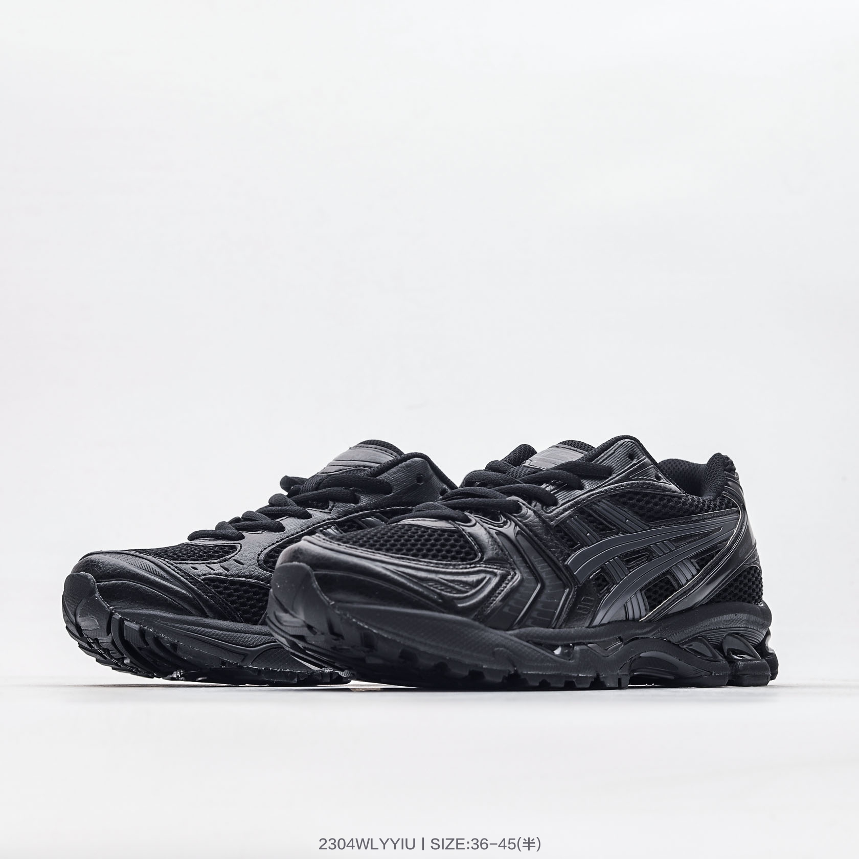 ASICS GEL -KAYANO 14 (Black/ Graphite Grey) Running Shoes