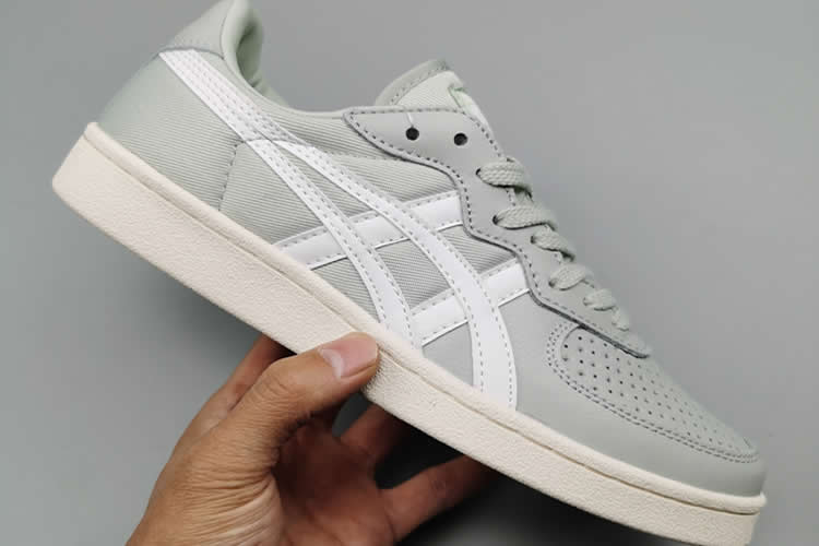 (Steel-gray/ White) Onitsuka Tiger GSM Shoes - Click Image to Close
