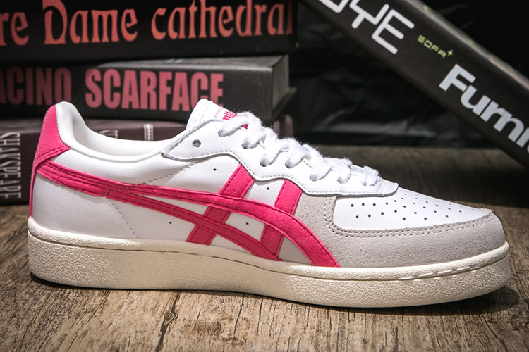 (White/ Pink) Onitsuka Tiger GSM Women Shoes - Click Image to Close