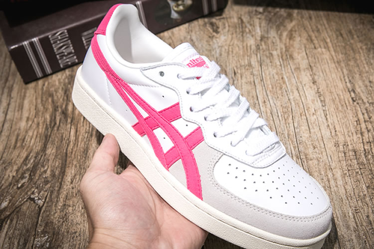 (White/ Pink) Onitsuka Tiger GSM Women Shoes - Click Image to Close