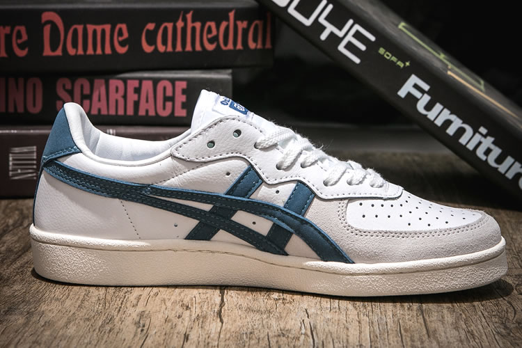 (White/ Winter Sea) Onitsuka Tiger GSM Shoes - Click Image to Close