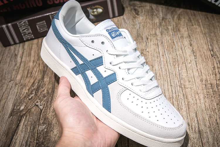 (White/ Winter Sea) Onitsuka Tiger GSM Shoes - Click Image to Close