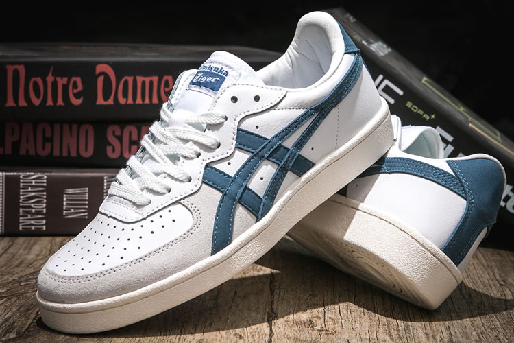 (White/ Winter Sea) Onitsuka Tiger GSM Shoes - Click Image to Close