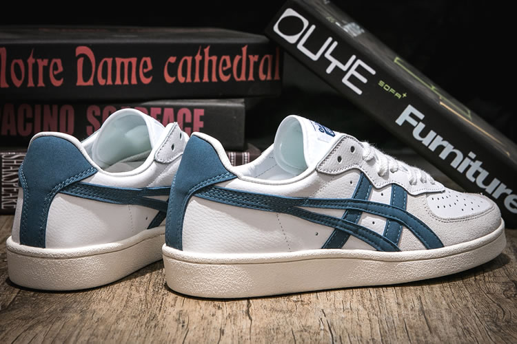 (White/ Winter Sea) Onitsuka Tiger GSM Shoes - Click Image to Close