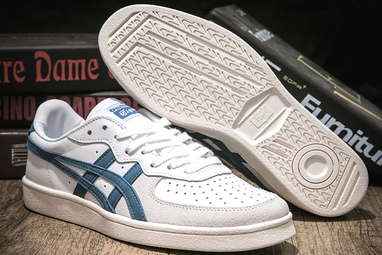 (White/ Winter Sea) Onitsuka Tiger GSM Shoes - Click Image to Close