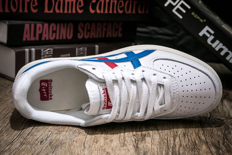 (White/ Blue/ Red) Onitsuka Tiger GSM Shoes - Click Image to Close