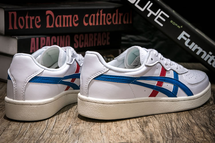 (White/ Blue/ Red) Onitsuka Tiger GSM Shoes - Click Image to Close