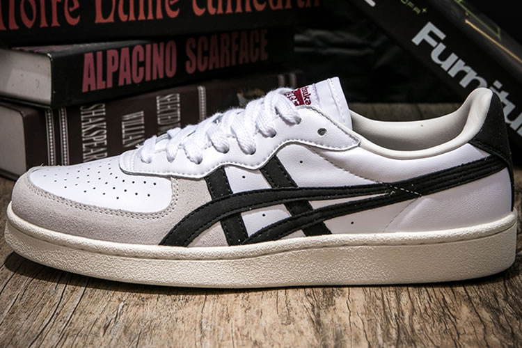 (White/ Black) Onitsuka Tiger GSM Shoes - Click Image to Close