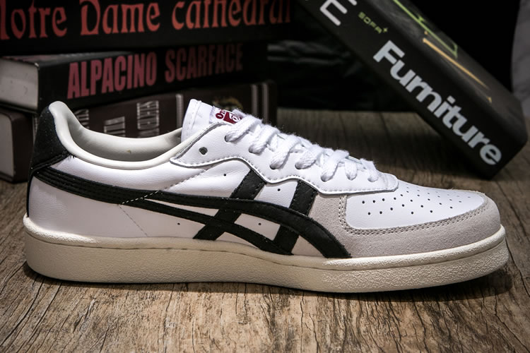 (White/ Black) Onitsuka Tiger GSM Shoes - Click Image to Close