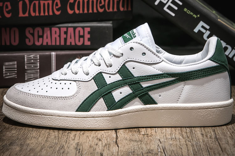 (White/ Grass Green) Onitsuka Tiger GSM Shoes - Click Image to Close