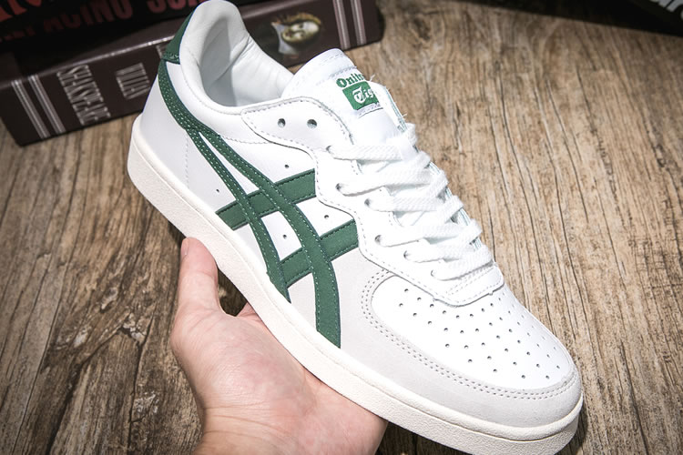 (White/ Grass Green) Onitsuka Tiger GSM Shoes - Click Image to Close