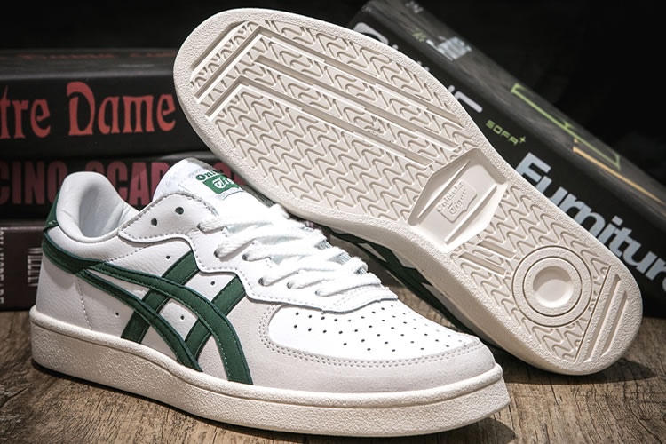 (White/ Grass Green) Onitsuka Tiger GSM Shoes - Click Image to Close